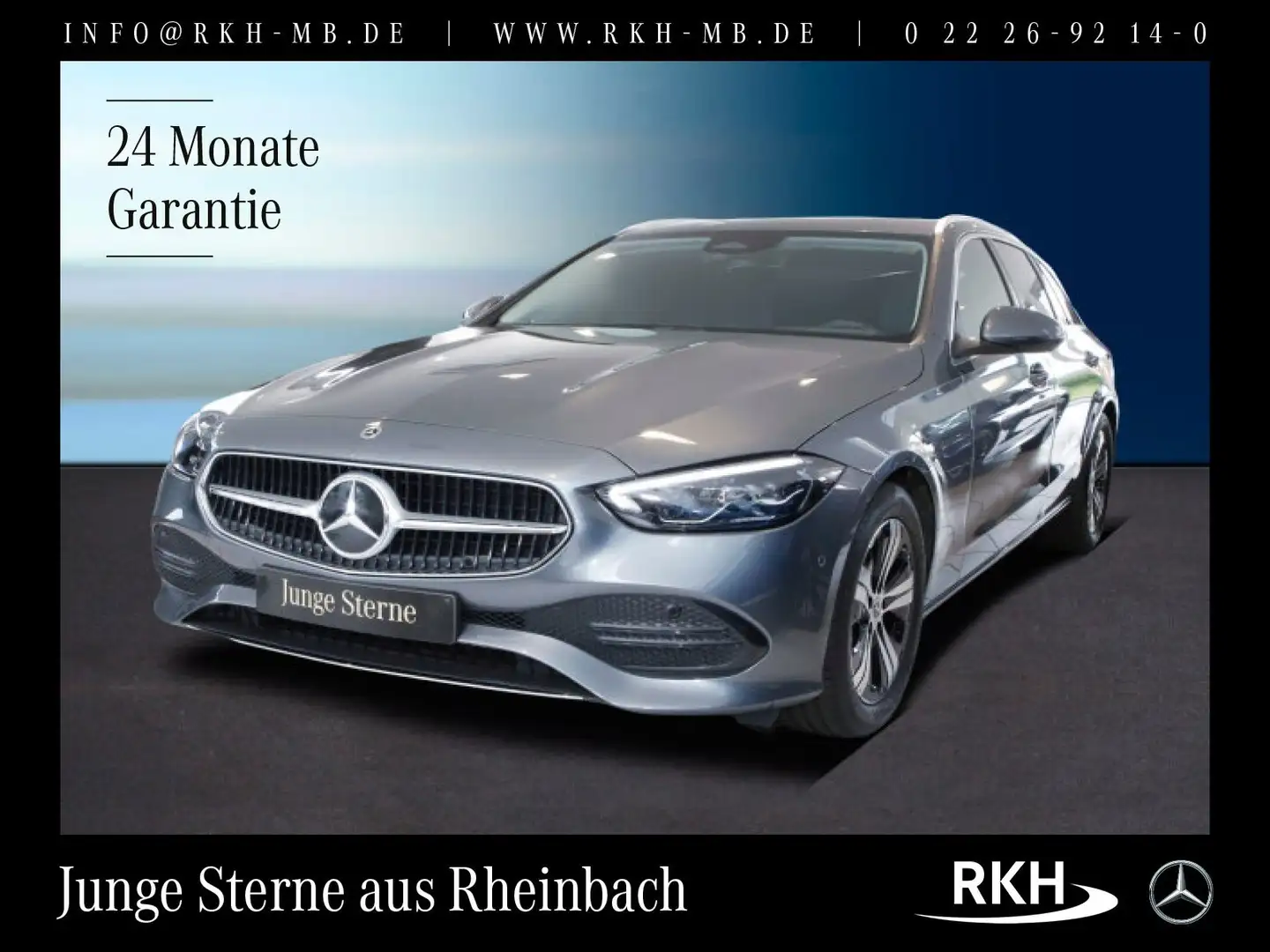Mercedes-Benz C 180 C 180 T-Mod Avantgarde 9G/Navi/Kamera/Totw./LED Grau - 1