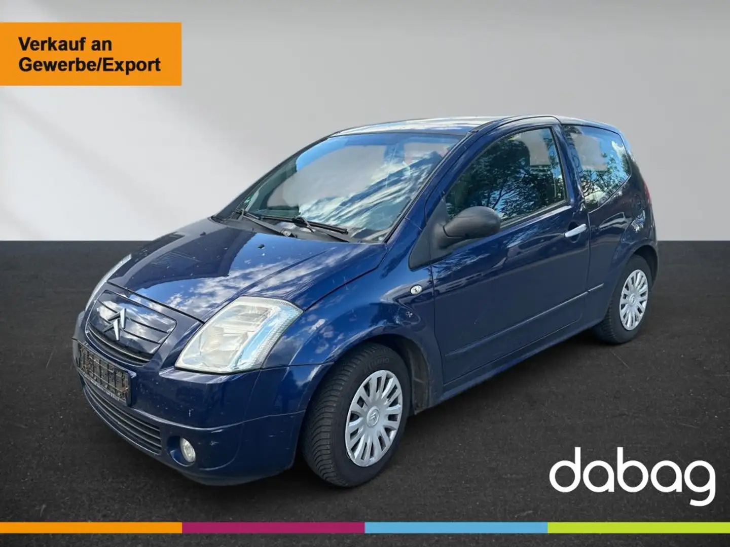 Citroen C2 1.1 Confort NUR GEWERBE Blauw - 1