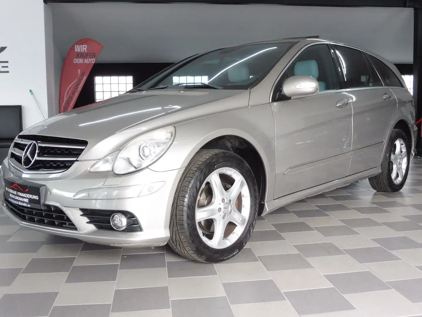 Mercedes-Benz R 280 AMG-Style/AHK/StHz/Luft/GSHD/Temp/Navi/2.H Silver - 2