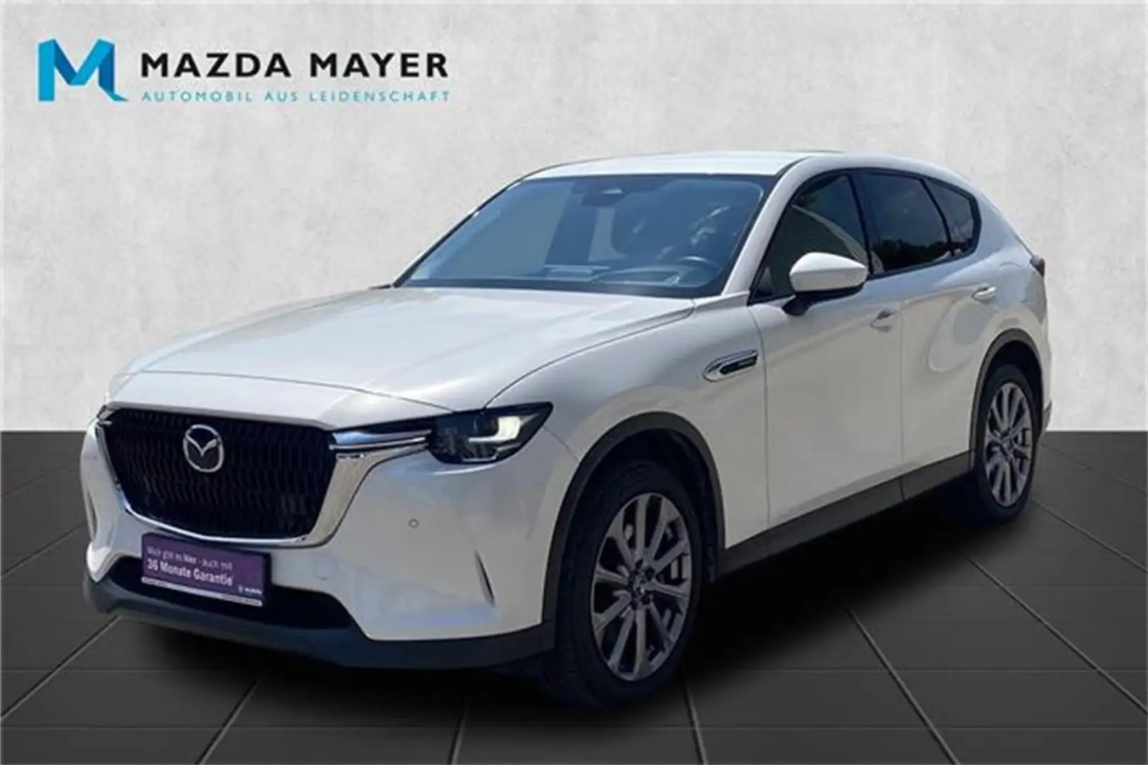 Mazda CX-60 Hybrid Allrad EXCLUSIVE Blanc - 1