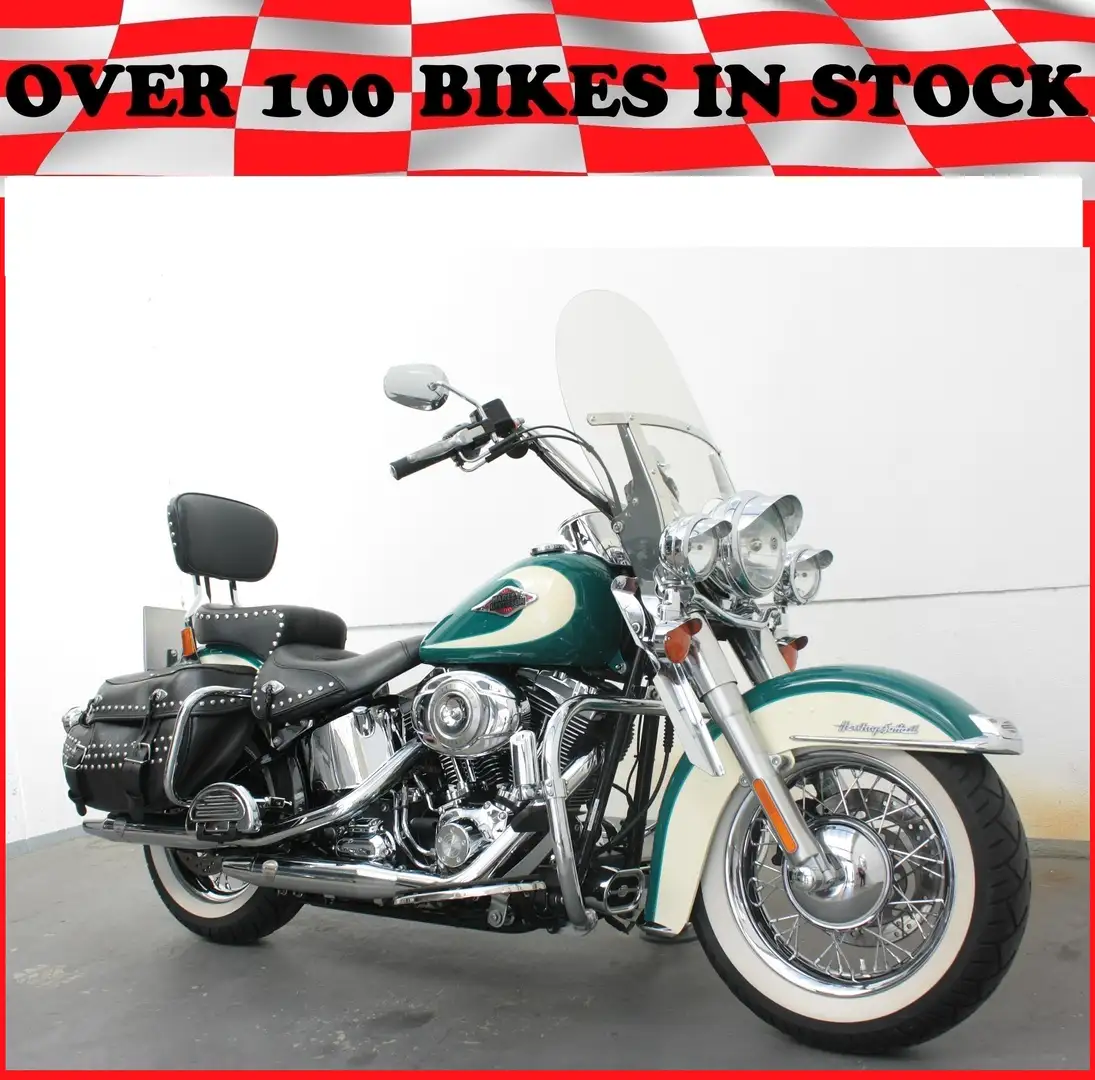 Harley-Davidson Softail FLSTC Softail Heritage Classic 5HD1... Bílá - 1