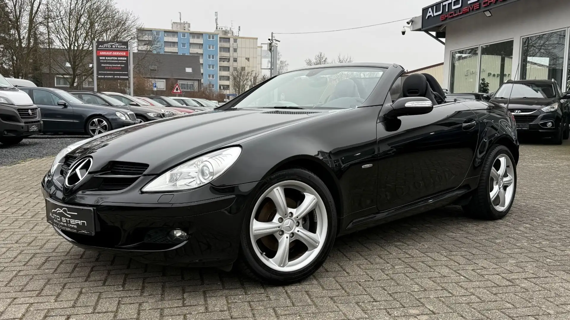 Mercedes-Benz SLK 200 Kompressor EDITION AIRSCARF TOP-ZUSTAND Schwarz - 1