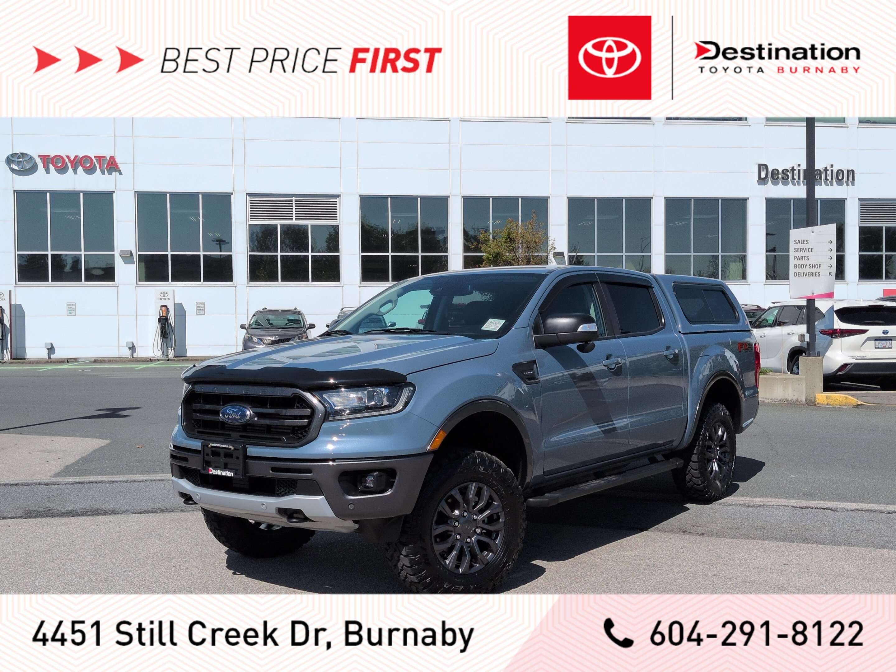 2023 Ford Ranger Lariat 501A High FX4 - Fully Loaded, No Accidents!