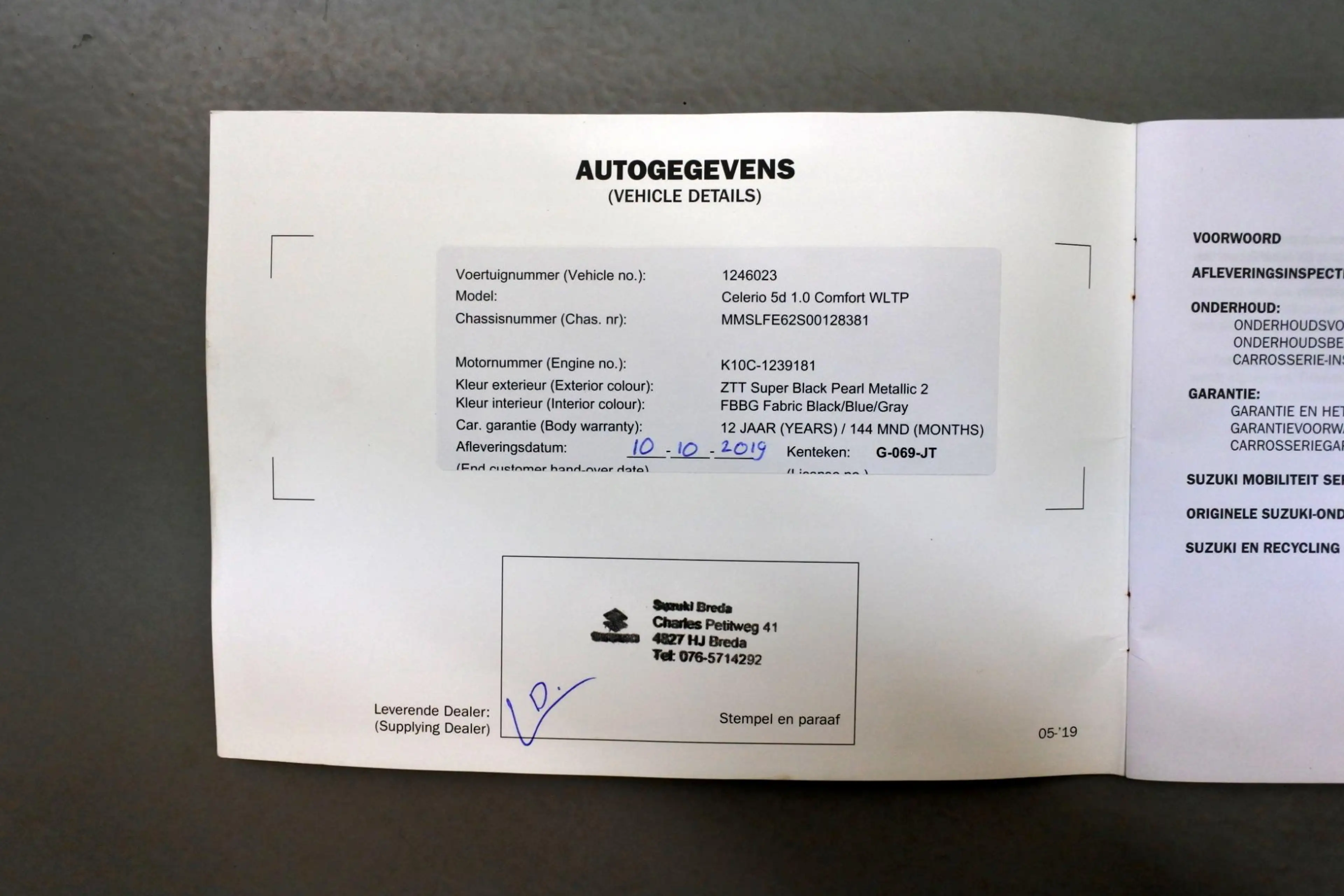 Suzuki Celerio 1.0 Comfort PDC Carplay/Android Privacyglass — photo 20