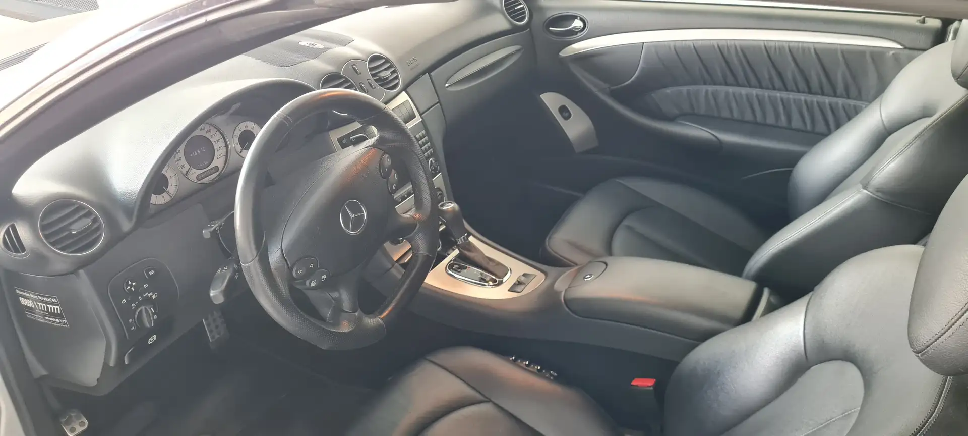 Mercedes-Benz CLK 200 CLK-Klasse Cabrio Cabrio Kompressor Avantgarde Zilver - 1