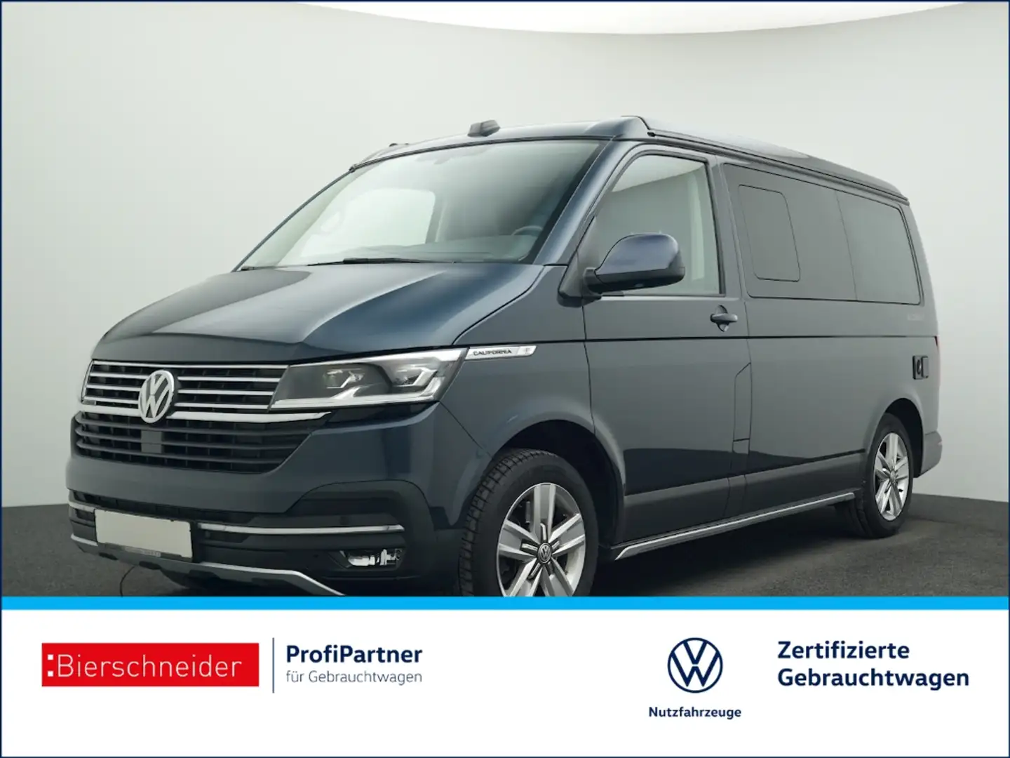 Volkswagen T6.1 California 2.0 TDI DSG 4Mo. Ocean AHK NAVI Blau - 1