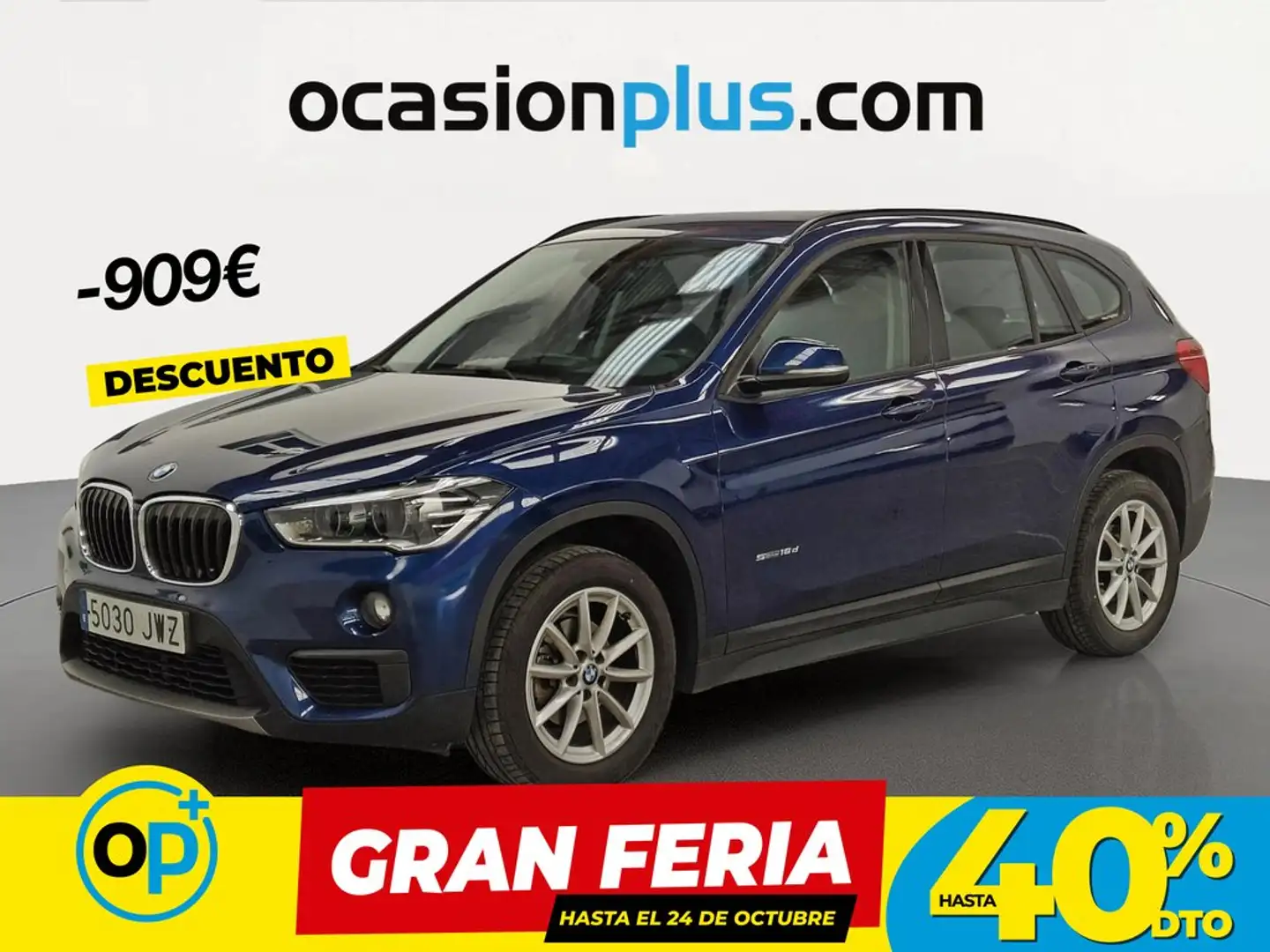 BMW X1 sDrive 16d Azul - 1