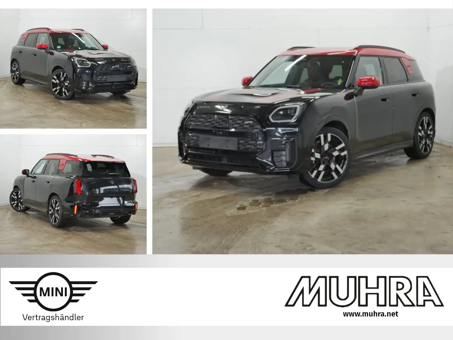MINI Cooper SE Countryman Countryman SE ALL4 JCW Trim 20" AHK HUD Lenkradhei Schwarz - 1