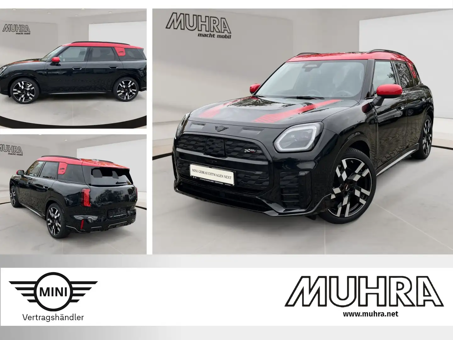 MINI Cooper SE Countryman Countryman SE ALL4 JCW Trim 20" AHK HUD Lenkradhei Schwarz - 1