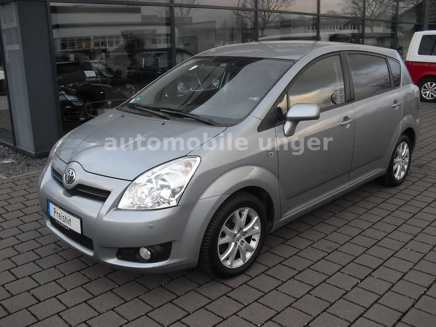 Toyota Corolla Verso 1.8 Team 7 SITZER ALU PDC Klimaaut Silber - 1
