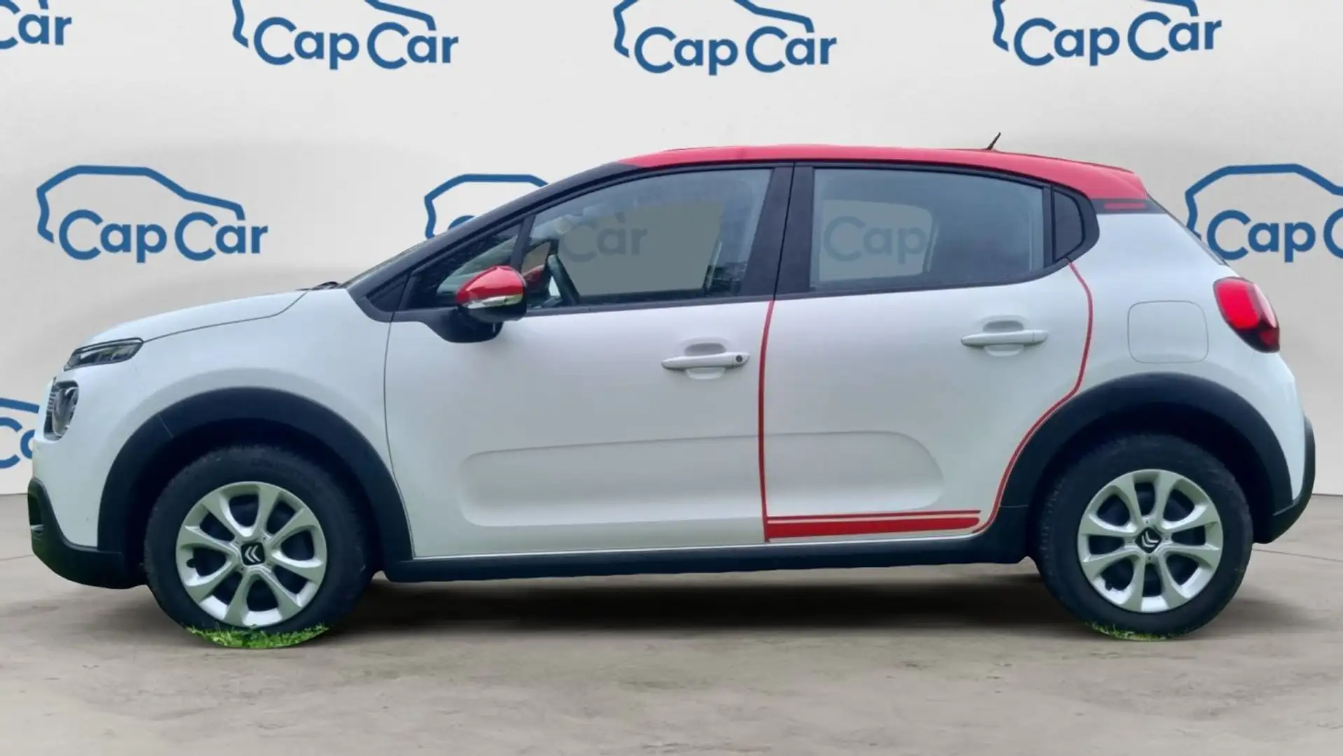 Citroen C3 III 1.5 BlueHDi 102 Feel Pack Blanc - 2