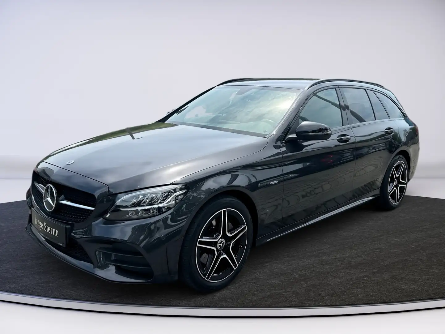 Mercedes-Benz C 180 d T AMG-Line VOLLDIGITALES DISPLAY Grijs - 2
