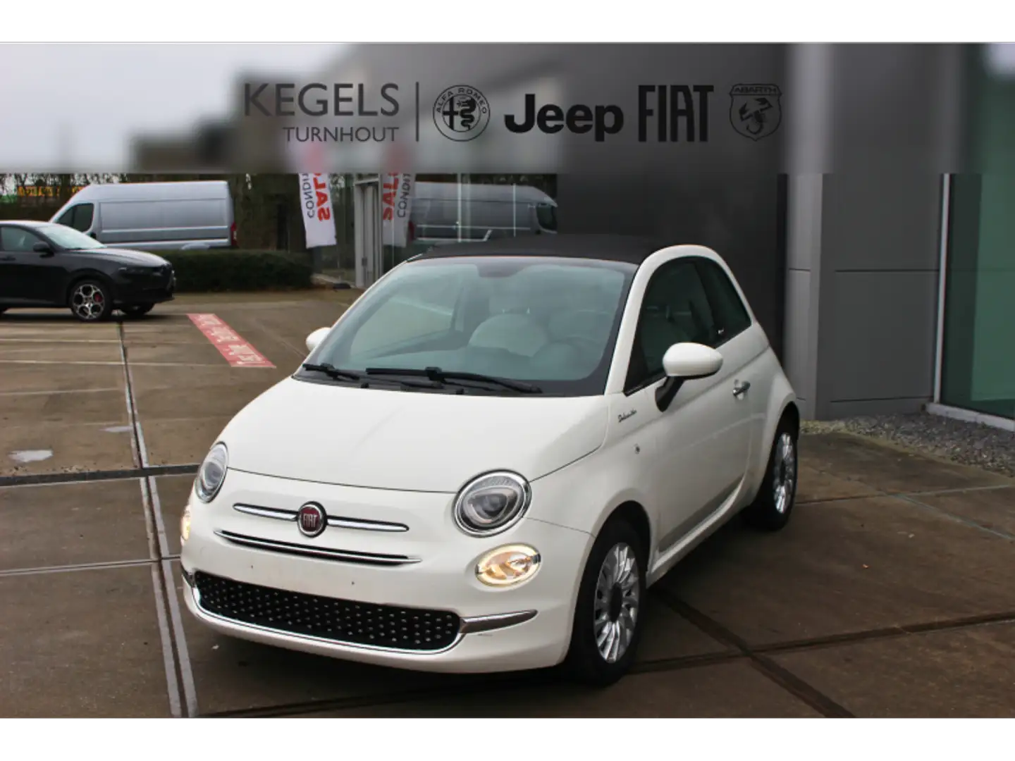 Fiat 500C Dolcevita Weiß - 1