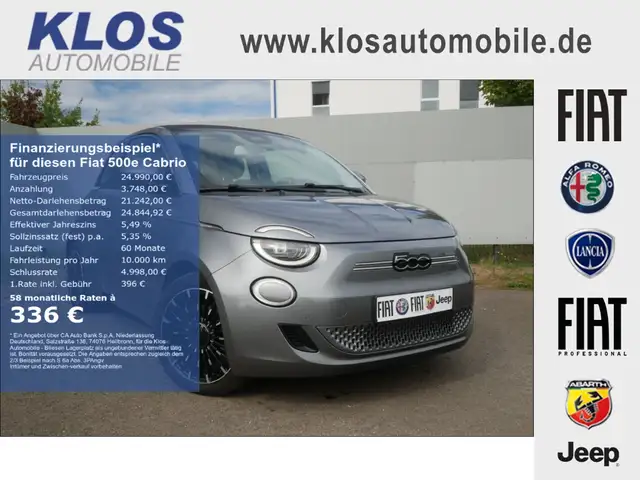 Fiat 500e BY BOCELLI AT 42 Kwh 118PS LED NAVI WINTER