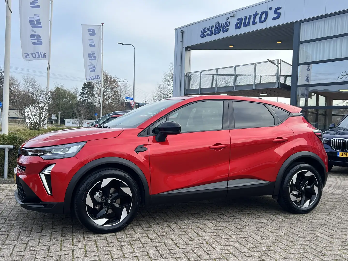 Renault Captur 1.3 mild hybrid 160 techno Navigatie* Carplay Came Rouge - 2