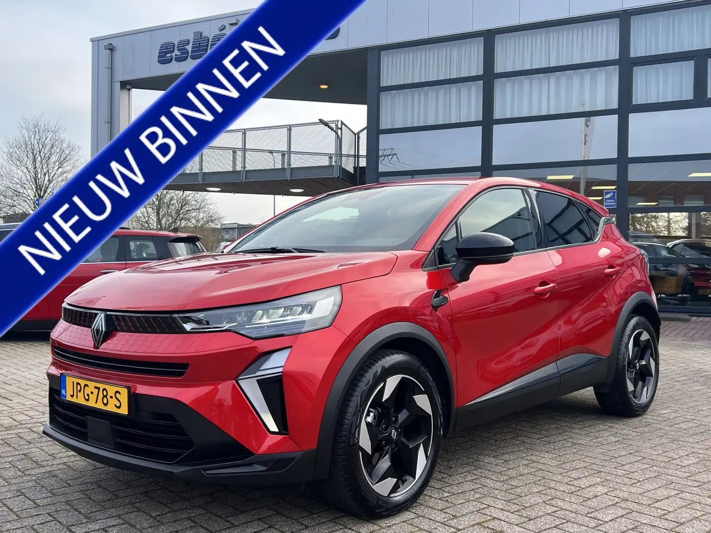 Renault Captur 1.3 mild hybrid 160 techno Navigatie* Carplay Came Rouge - 1