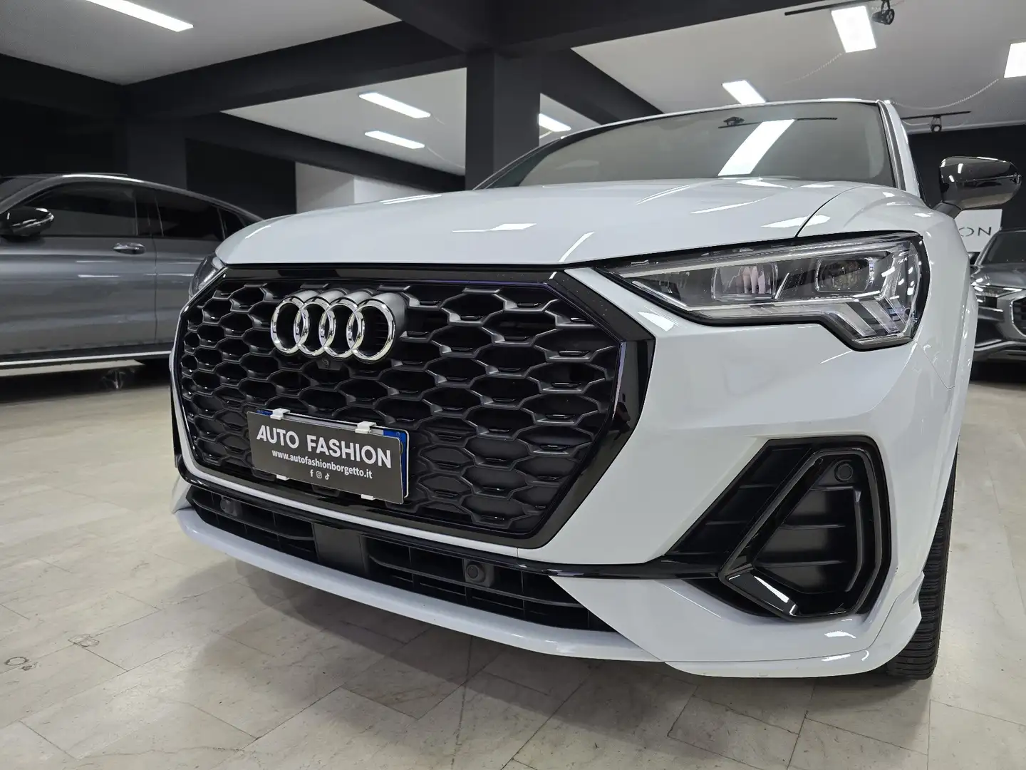 Audi Q3 Q3 Sportback 35 2.0 tdi S line s-tronic (cam 360) Blanco - 2