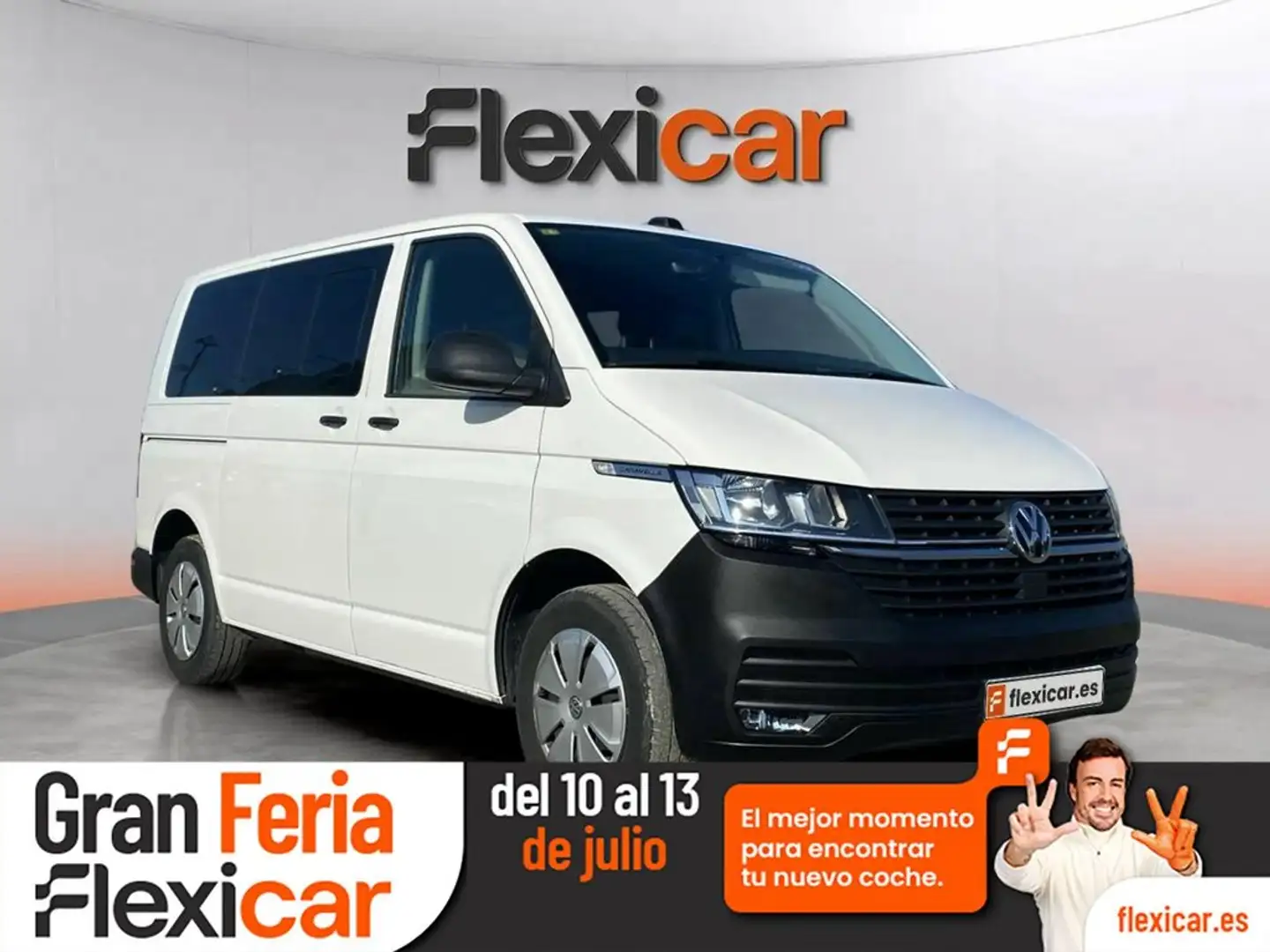 Volkswagen T5 Caravelle Origin Corta 2.0 TDI BMT DSG Blanco - 1