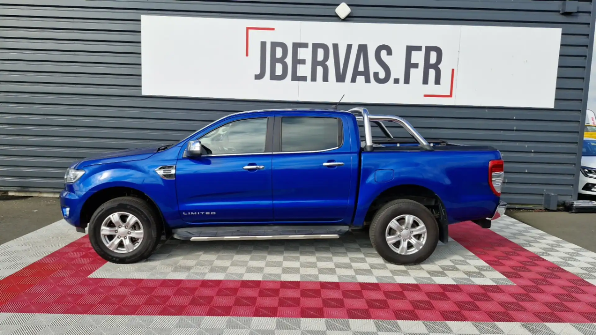 Ford Ranger DOUBLE CABINE 2.0 ECOBLUE 170 BVA10 LIMITED Bleu - 2