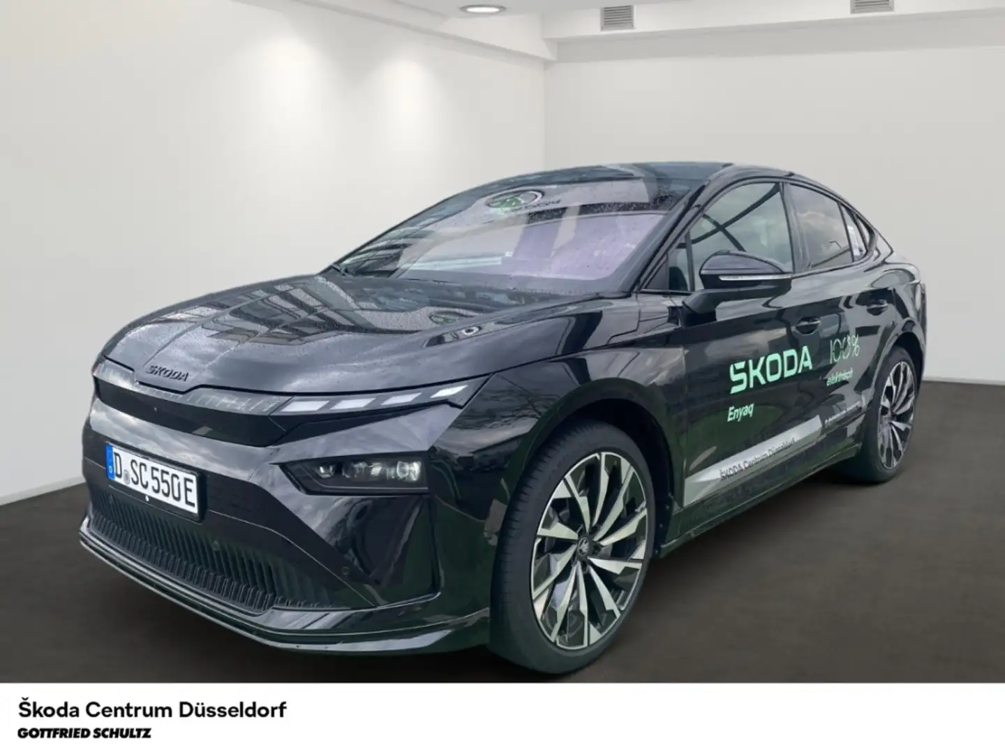 Skoda Enyaq Coupe 85 Sportline Matrix LED-Scheinwerfer Panoram Noir - 1
