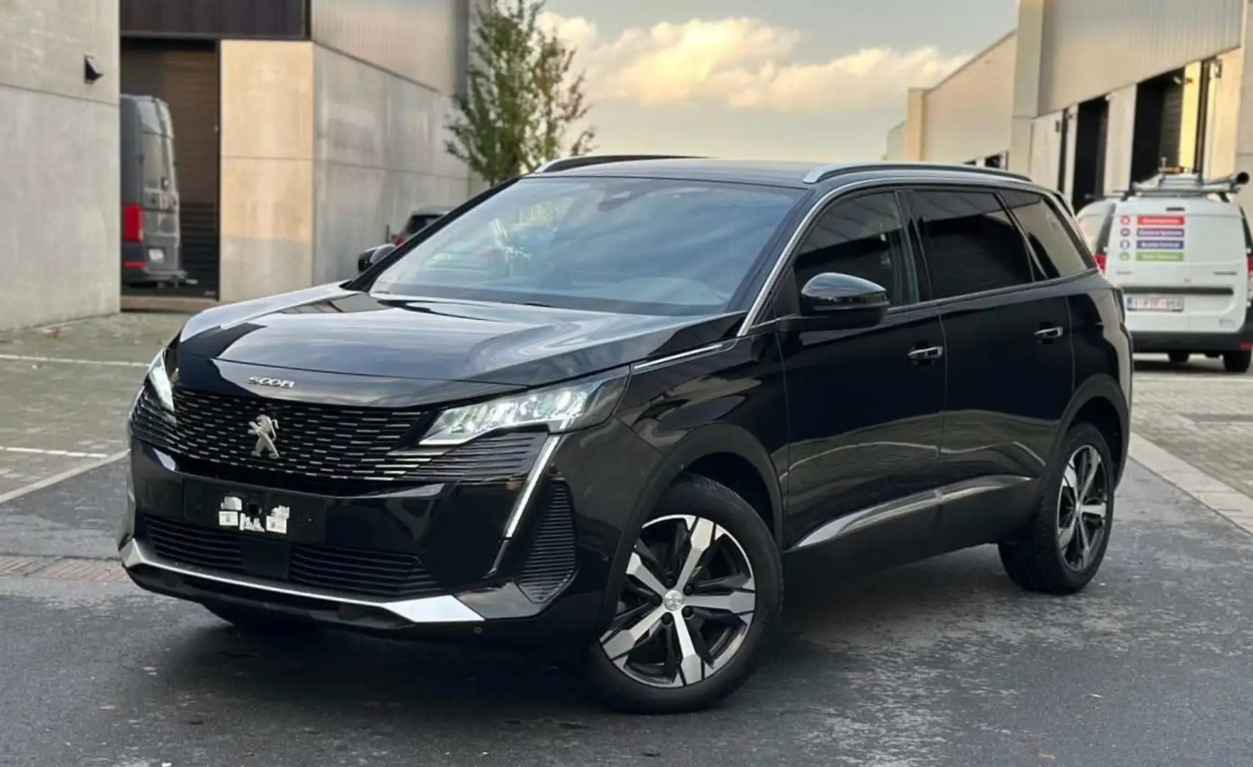 Peugeot 5008 1.2 Eat8 Allure *7Places*Grip Advance control*TVA Noir - 1