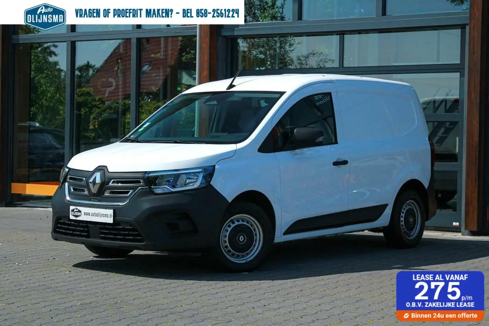 Renault Kangoo E-TECH Extra Open Sesame 44 kWh|PDC|AppleCarPlay|Airco|BT Weiß - 1