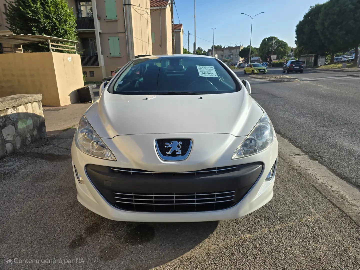Peugeot 308 308 CC 1.6 HDi 112ch FAP Sport Pack Blanc - 2