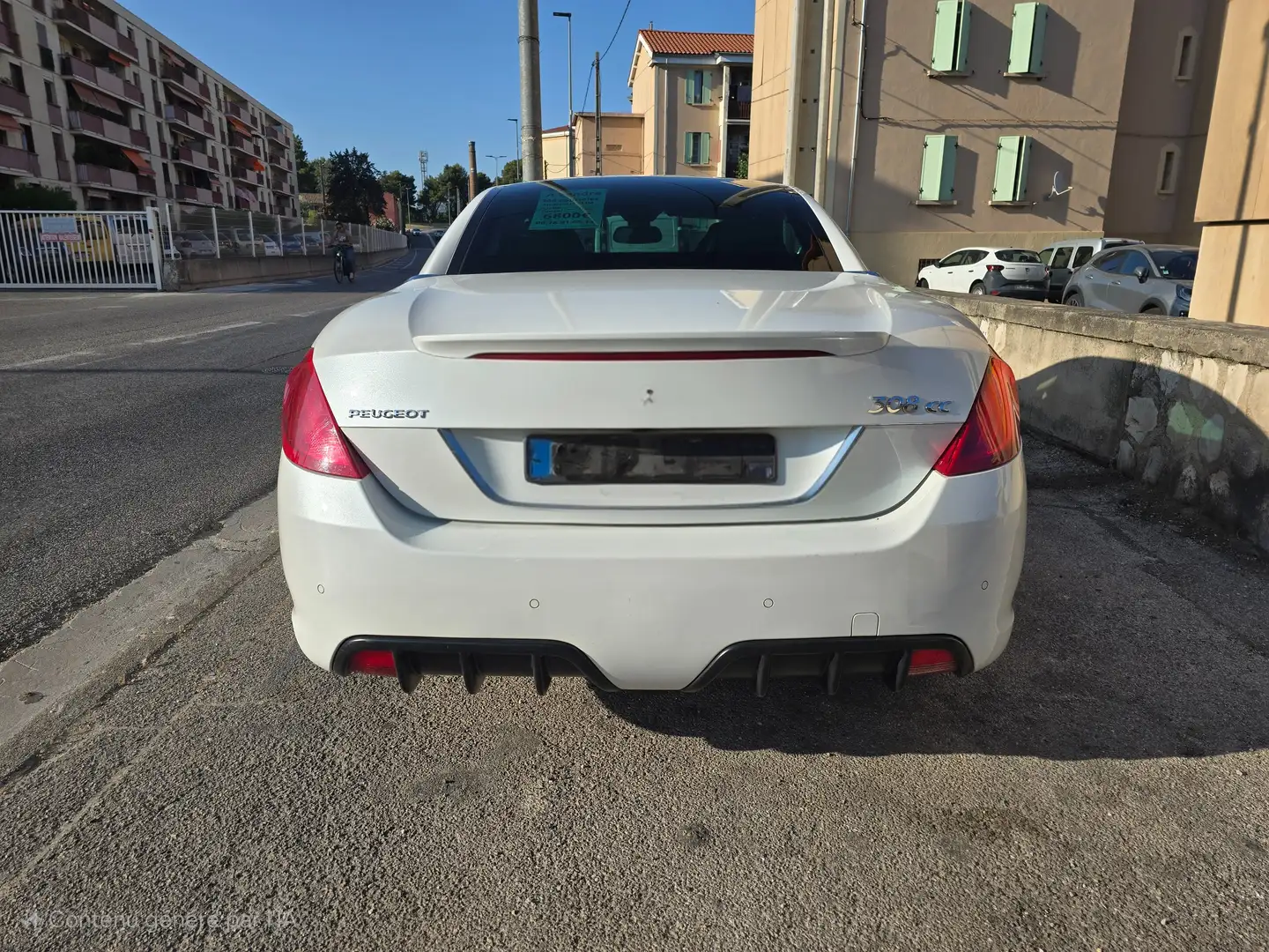 Peugeot 308 308 CC 1.6 HDi 112ch FAP Sport Pack Blanc - 1