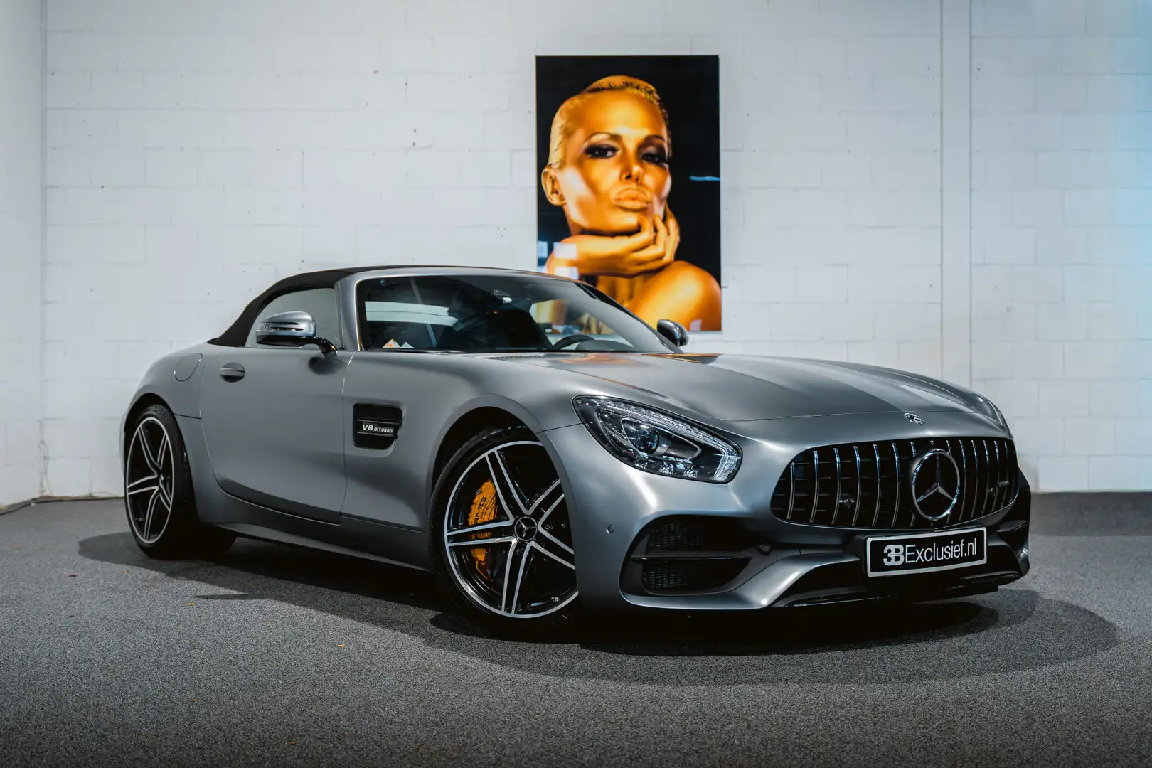 Mercedes-Benz AMG GT GTC Roadster 4.0 Cabriolet Keramisch Remsysteem | Gris - 1