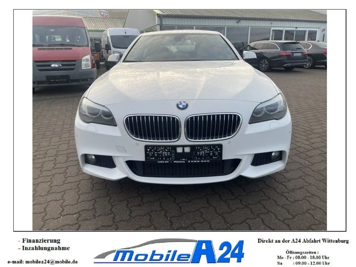 BMW 520 d Touring M-PAKET XENON HEADUP KAMERA PDC Weiß - 2