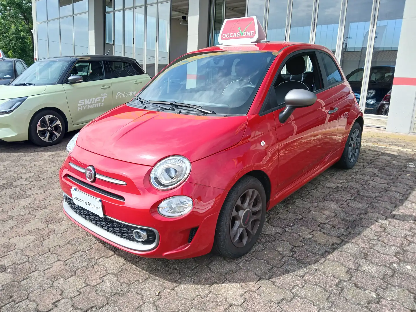 Fiat 500 500 1.2 Sport 69cv my20 Rosso - 2