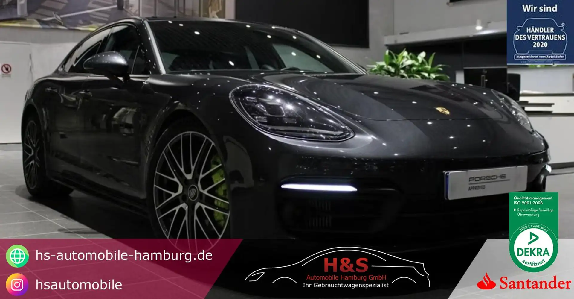 Porsche Panamera 4 E-Hybrid Grau - 1