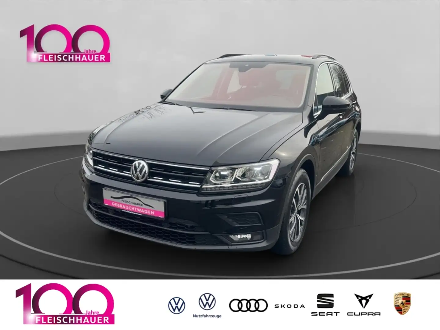 Volkswagen Tiguan Comfortline 1.5 TSI DSG  AHK+NAVI+LED Noir - 1