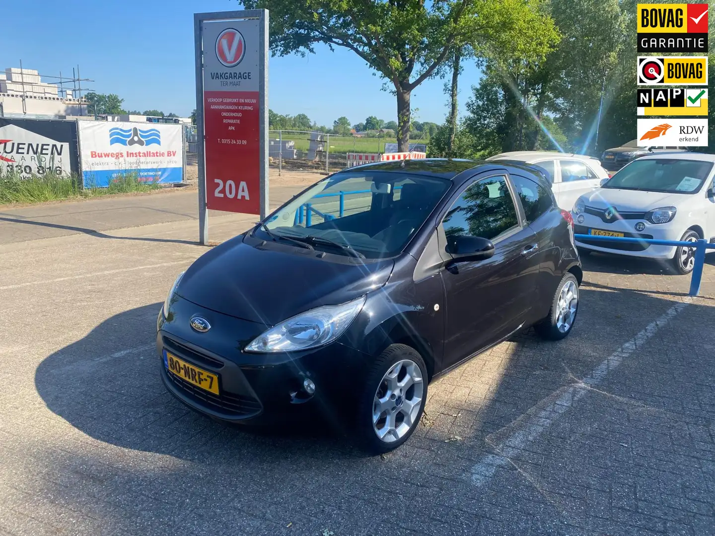 Ford Ka/Ka+ 1.2 Titanium X | 1e eigenaar | Origineel Nederland Noir - 1