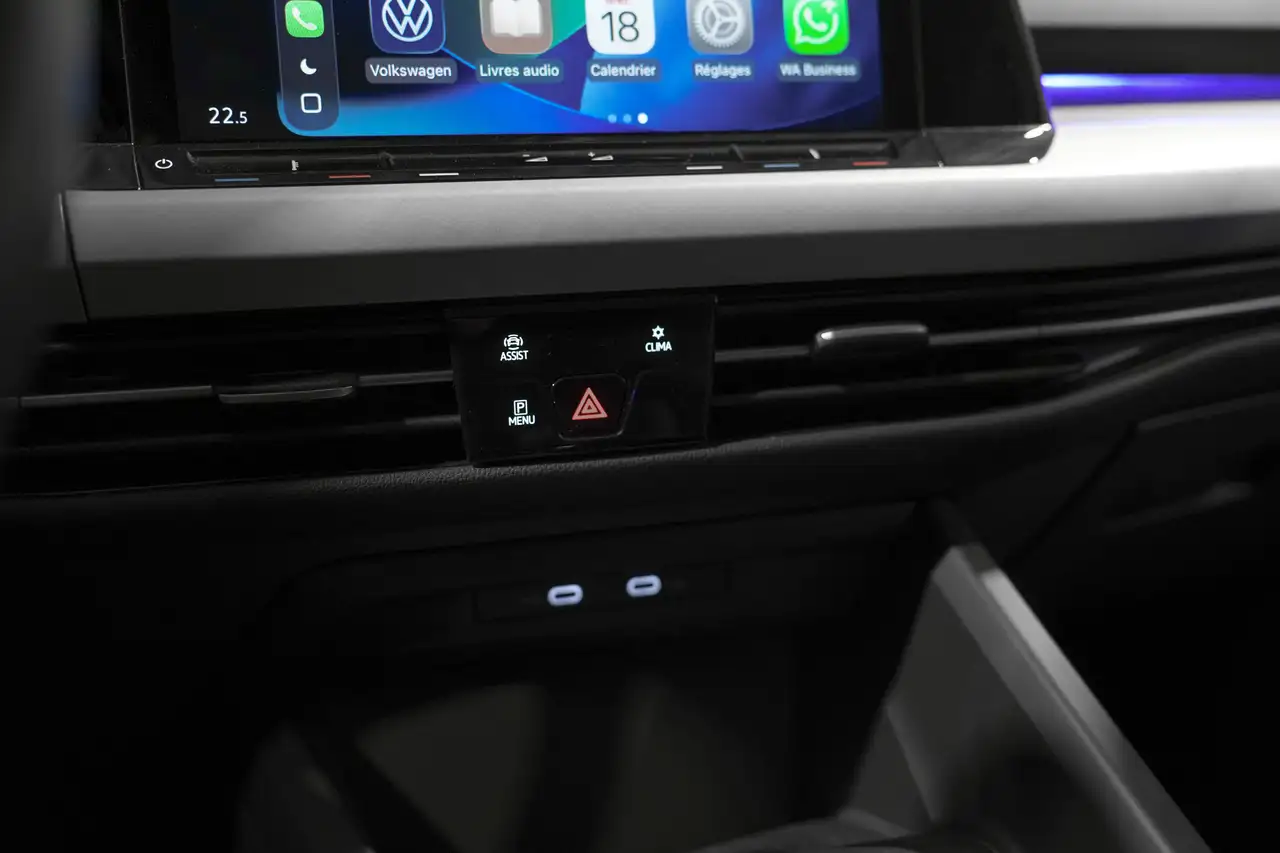 Volkswagen Golf 🎁 SUMMER DEAL 🎁 AUTO 19' R LINE FULL BLACK CARPLAY TVA, миниатюра 9