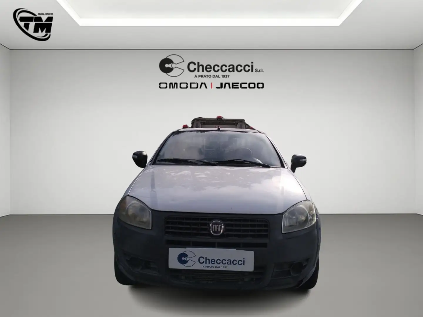 Fiat Strada 1.3 MJT * PIATTAFORMA AEREA * Weiß - 2