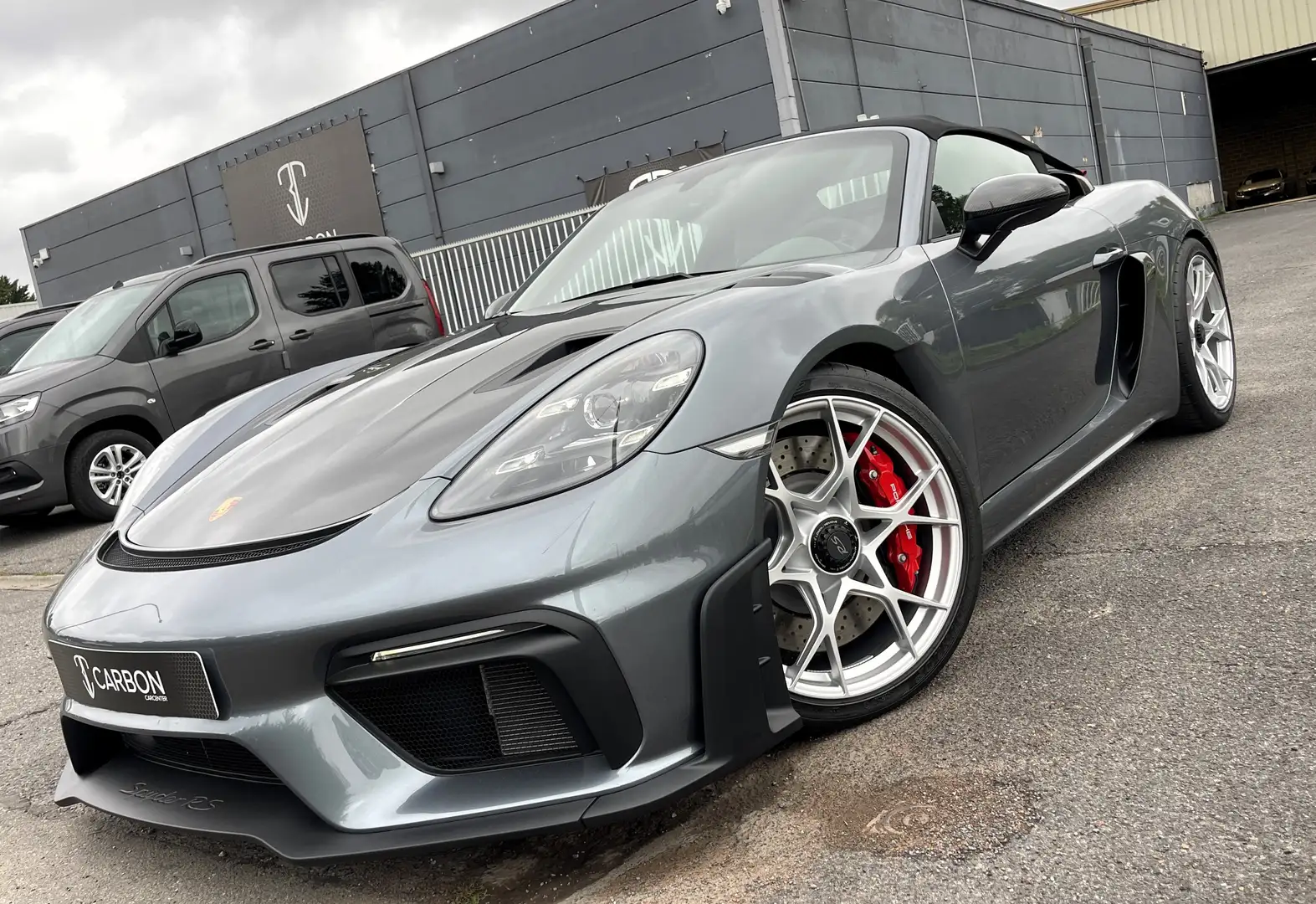 Porsche 718 Spyder GT4 RS Pack WEISSACH/BOSE/CARBON/CAMERA Grau - 2