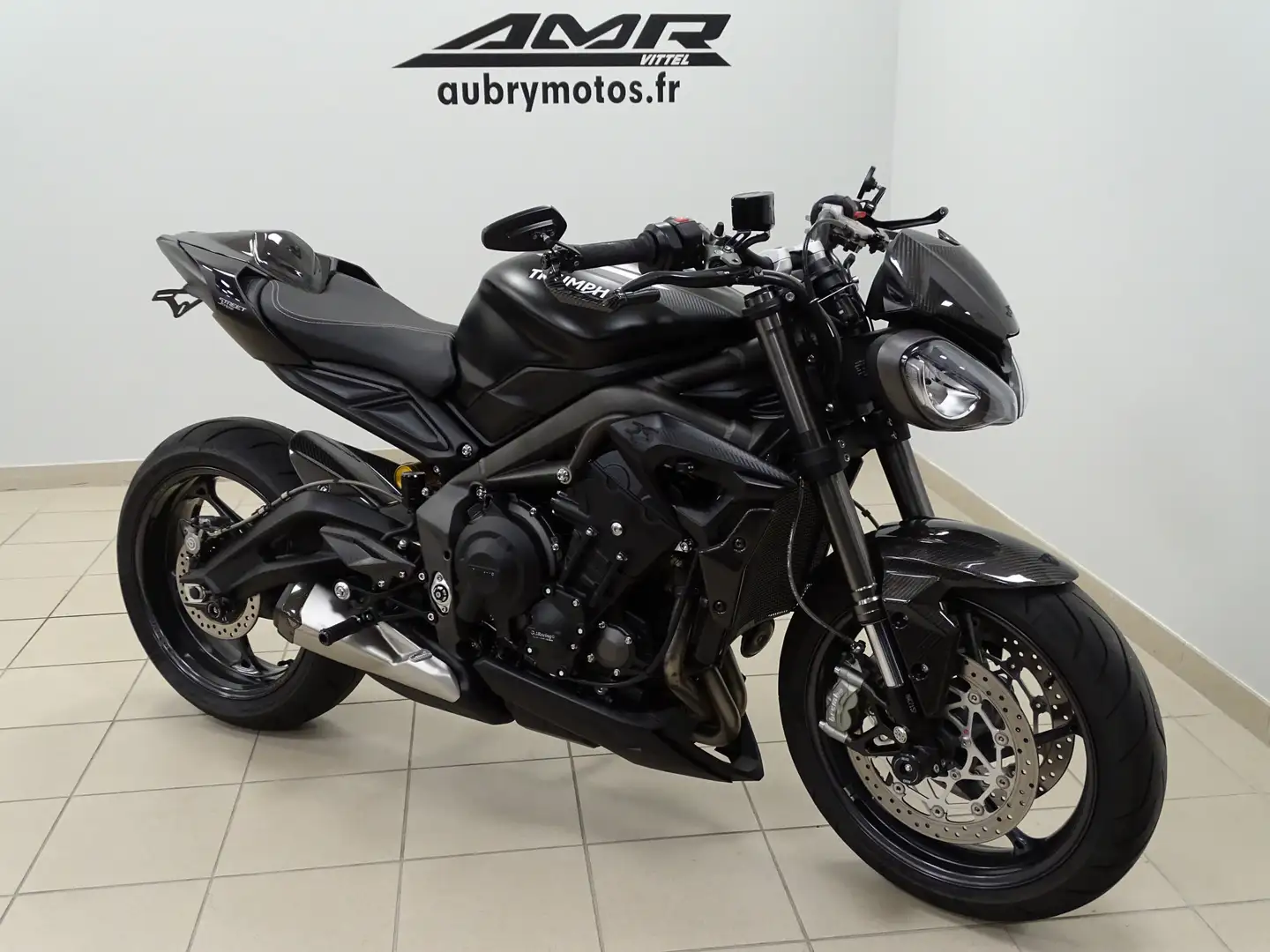 Triumph Street Triple 765 Alb - 1