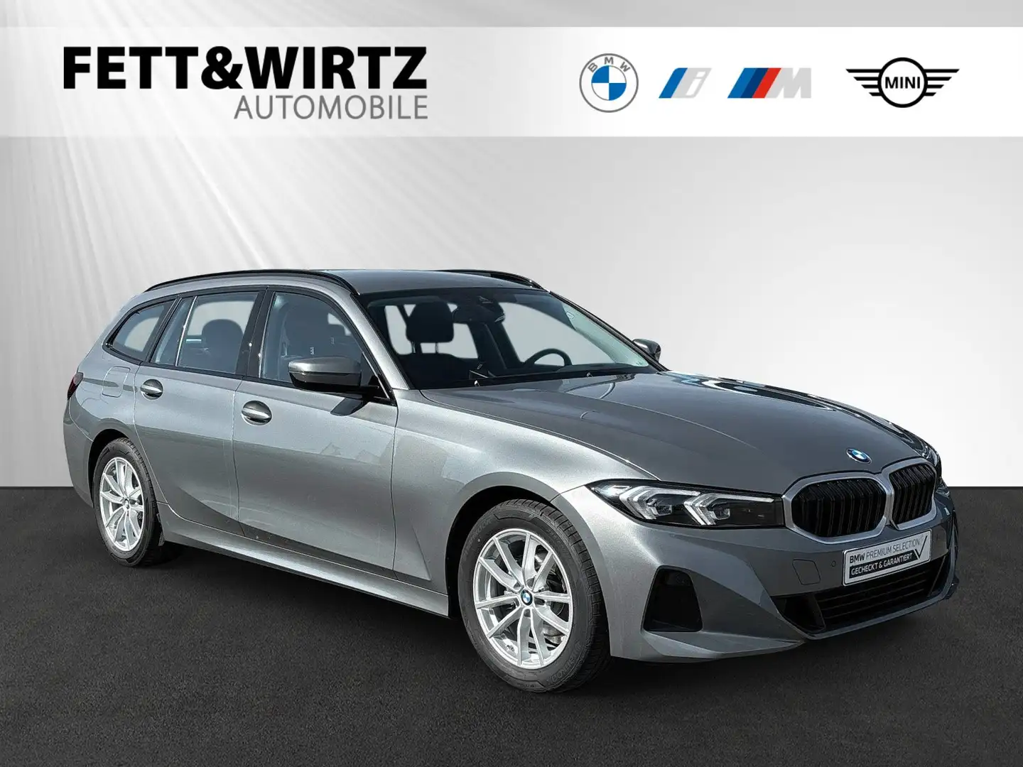BMW 318 d Touring Aut.|LiveCockpit-Prof.|DAB Grau - 1