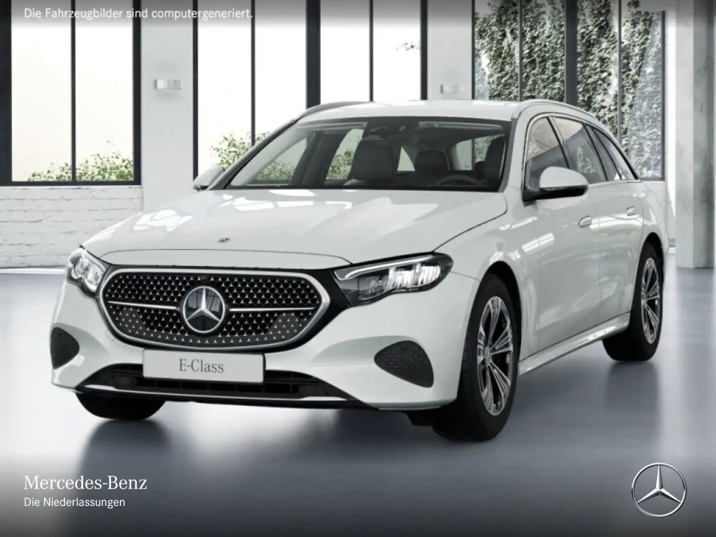 Mercedes-Benz E 200 T Avantgarde 360° LED AHK Spurhalt-Ass PTS Weiß - 2