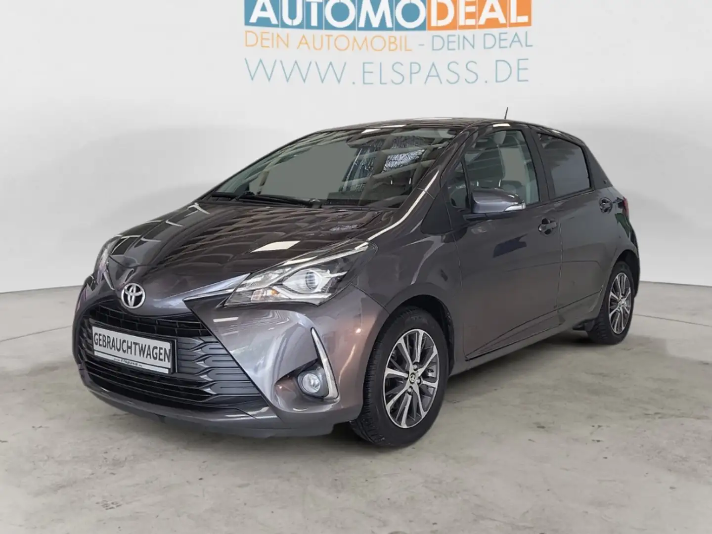 Toyota Yaris Comfort Dual ALLWETTER NAV KAMERA SITZ.HZG ALU BLU Gris - 2