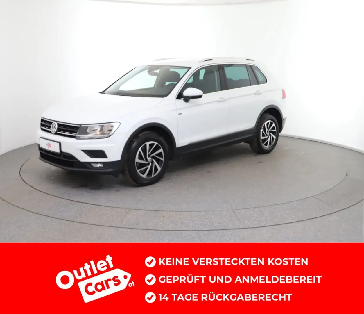 Volkswagen Tiguan Highline TDI SCR 4MOTION DSG Weiß - 1