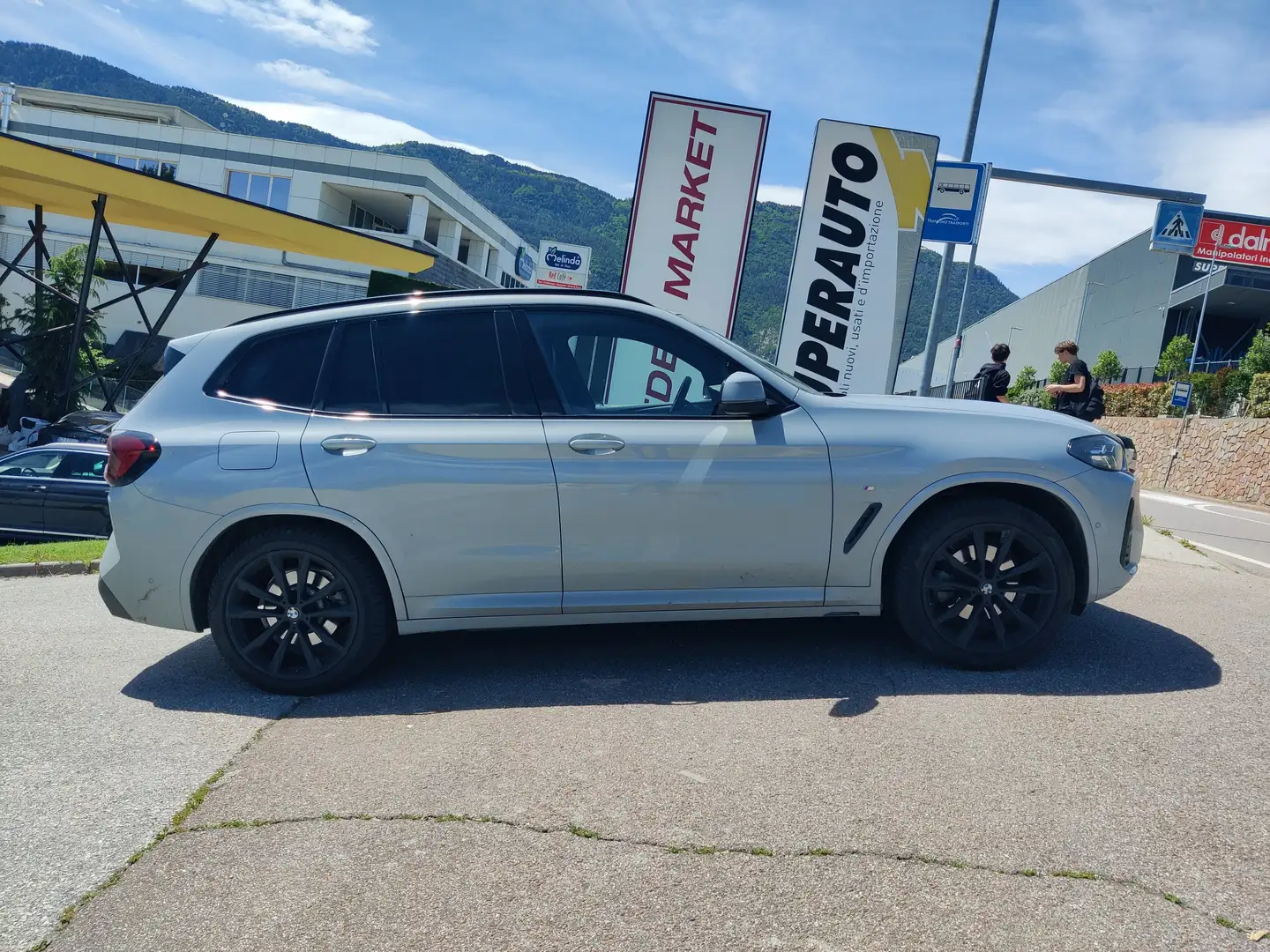 BMW X3 X3 xdrive20d mhev 48V Msport auto Grijs - 1
