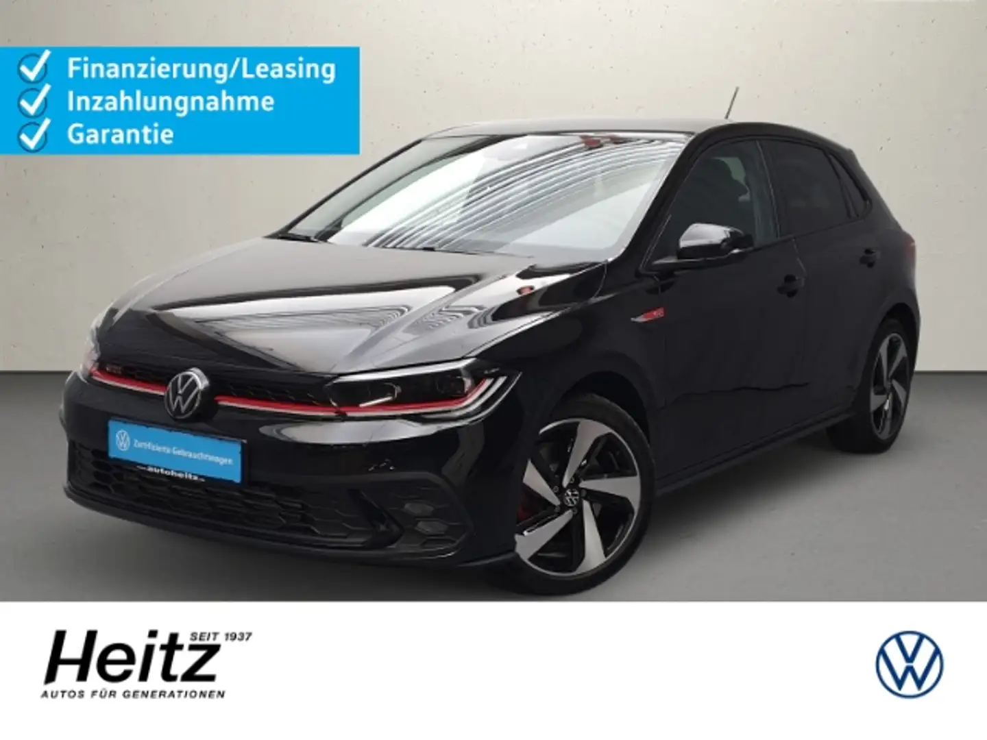 Volkswagen Polo GTI DSG Navi Matrix LED ACC Rückfahrkam SHZ Negro - 1
