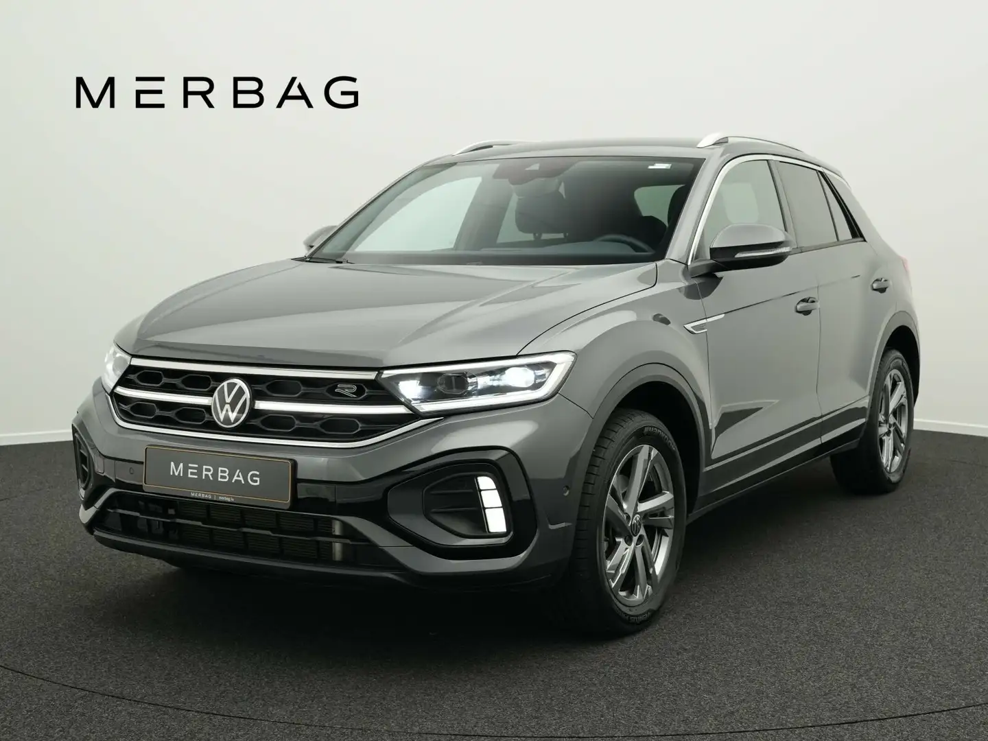 Volkswagen T-Roc T-Roc 1.5 TSI R-Line OPF Navi/Autom./Klima/LED Grijs - 1