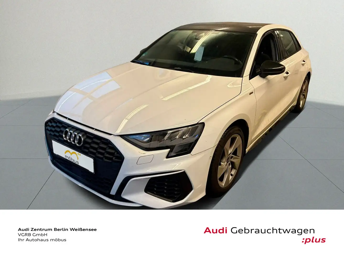 Audi A3 35 TFSI 6-GANG*S-LINE*PANO*STANDHZ Weiß - 2