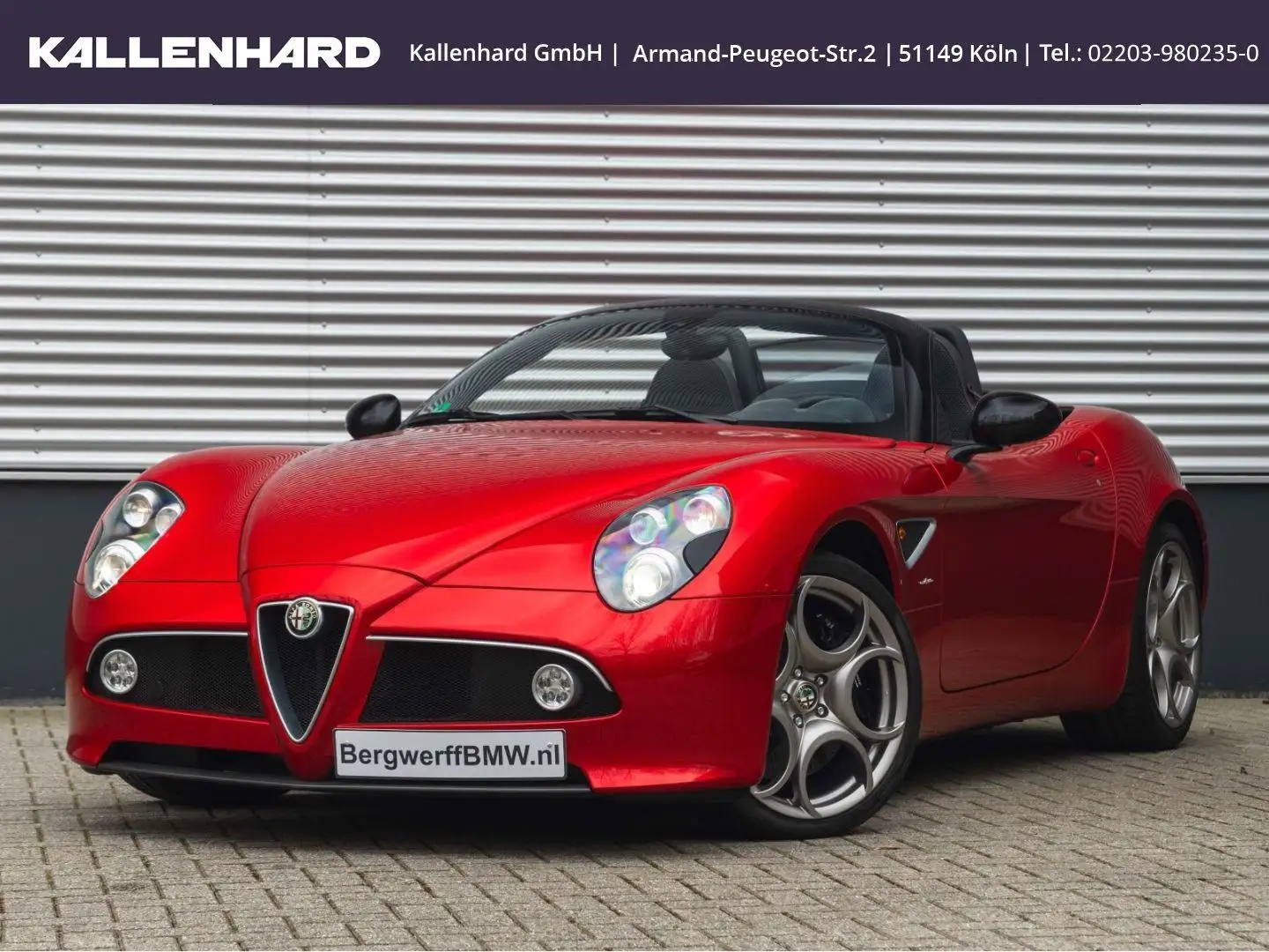 Alfa Romeo 8C Competizione Spider 4.7 V8 Rot - 2