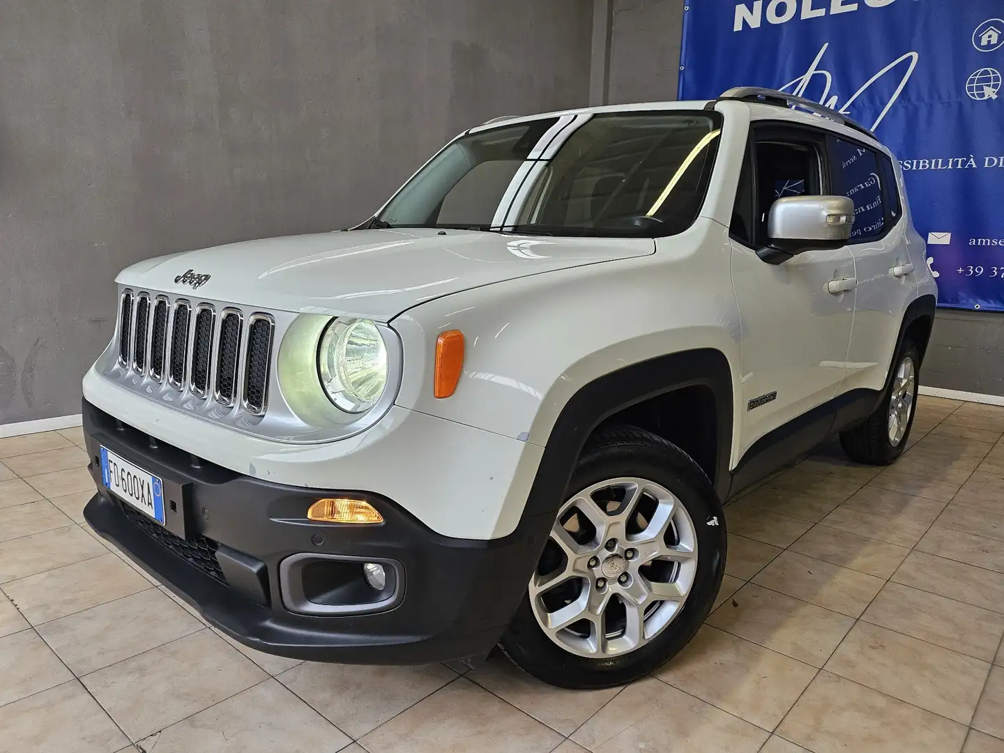 Jeep Renegade Renegade 2.0 mjt Limited 4wd 140cv automatic Bianco - 2