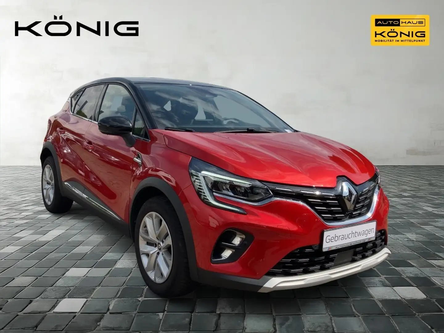 Renault Captur 1.3 TCe 140 TECHNO Kamera*Sitzheizung Rouge - 2