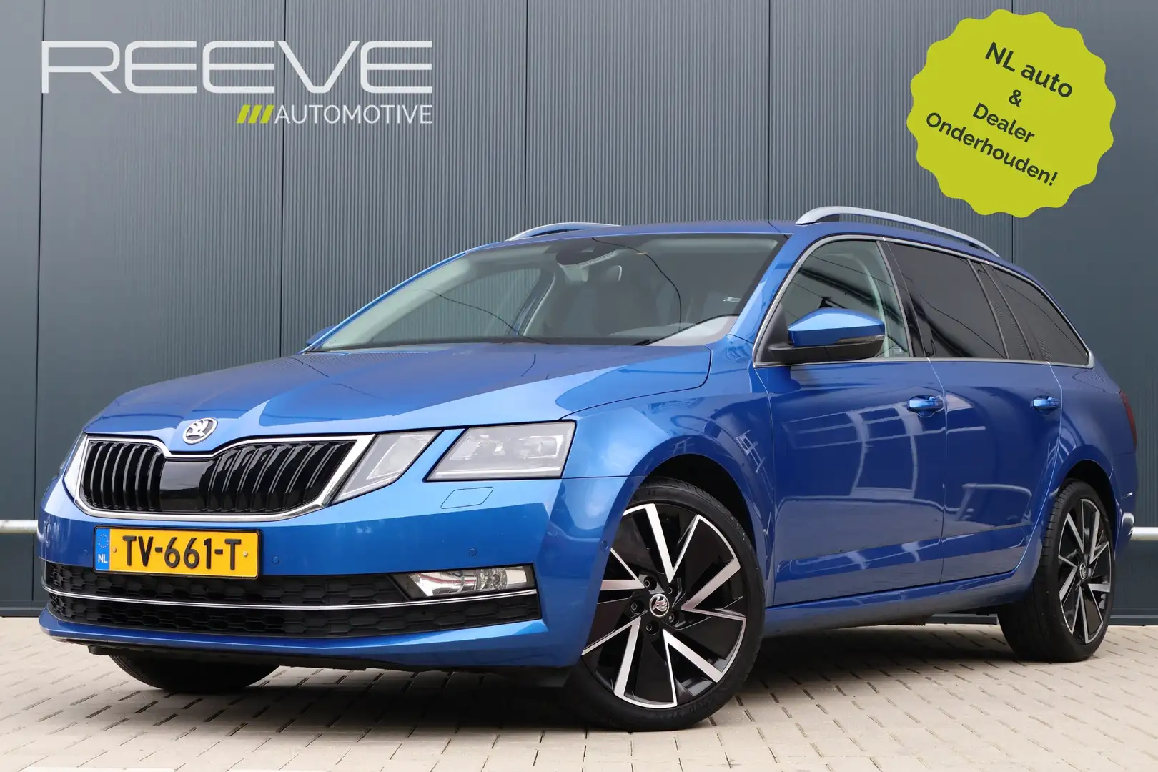 Skoda Octavia Combi 1.0 TSI Greentech Style Business Automaat | Blauw - 1